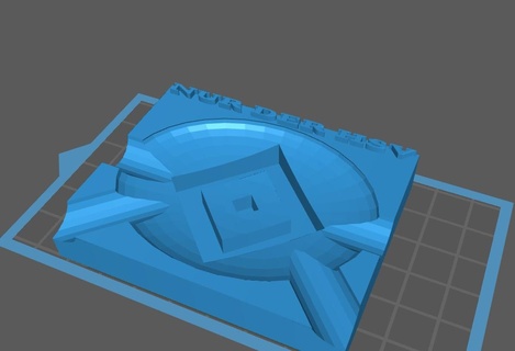 hsv kül tablası Hamburg basitçe 3d print model - Mito3D