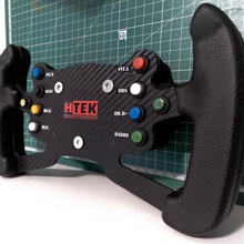 htek steering wheel h001 game race sim simulator racing logitech thrustmaster dtm fanatec gt3 touring cars formula one f1 formula1 open 3d print model - Mito3D