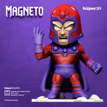 hu per3d - magneto classic art marvel villain series eric lensher max 3d print model - Mito3D