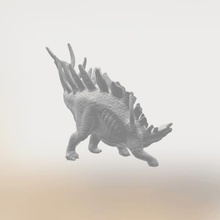 huangosaurus jogo animais brinquedo dinossauro Digitalização em 3d 3d print model - Mito3D