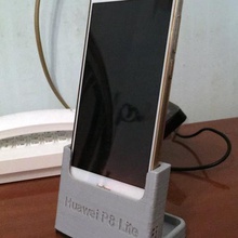huawei p8 lite 2017 dock phone tool smartphone 3d print model - Mito3D