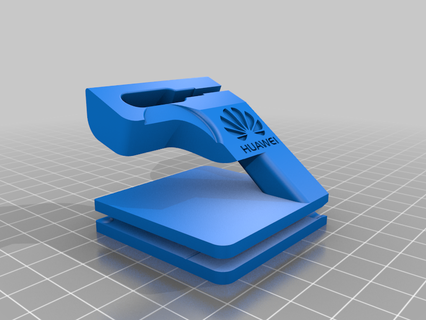 huawei watch fit charging stand charge docking station gadget 3d print model - Mito3D