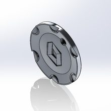 hub cap nervastella rim megane ii senic 2 hubcap cover rims 3d print model - Mito3D