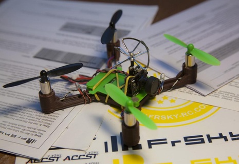 Hubsan x4 h107l mini quadcopter quad 3d impression 3d print model - Mito3D
