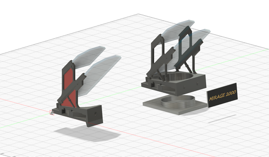 Haut Fata Morgana 2000 vth Visualisierung Kopf Flugzeug Cockpit dcsworld dcs Welt Espresso Simulator Flug 3d print model - Mito3D