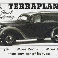 hudson terraplane panel delivery 1937 1 72 game 1930s american car australian army chevy ww2 vehicles 3d print model - Mito3D