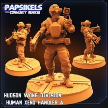 hudson wong human xeno brood handler game alien 3d print model - Mito3D