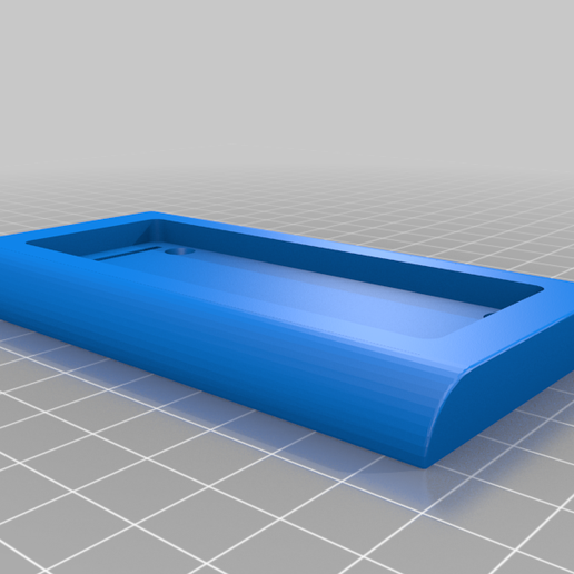 tonalità dimmer interruttore v2 parete montare fuga linea sottile design 3D print model - Mito3D