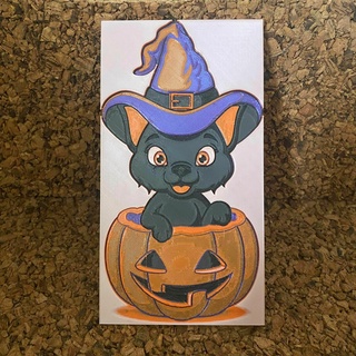 hueforge - cat halloween pumpkin hat celebration decoration home 3d print model - Mito3D