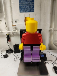 énorme lego homme jouet 3d print model - Mito3D