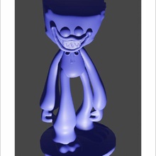 serré wuggy poupée fnf terreur Halloween effrayer jouet jouets 3d print model - Mito3D