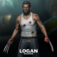 hugh Jackman Logan Hugh Wolverine film oyuncak x Men hayret kahraman oyunlar 3dprint 3d print model - Mito3D