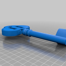 Hugo kalp anahtar sahne 3d print model - Mito3D