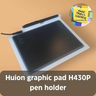 huion graphic pad h430p pen holder display office organiser graphics storage accessory pc safe tablet creative organise artist enhancement workspace keep 3d print model - Mito3D