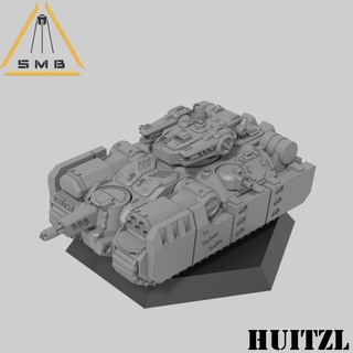 huitzl oyun bilimkurgu Uzay masaüstü savaş oyunu tank araç 6mm Amerikan Mecha Battletech pre support 3d print model - Mito3D