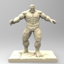 hulk art marvel creature bd zbrush toy comics figurine statuette 3d print model - Mito3D