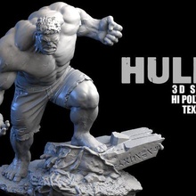 hulk scansione 3d print model - Mito3D