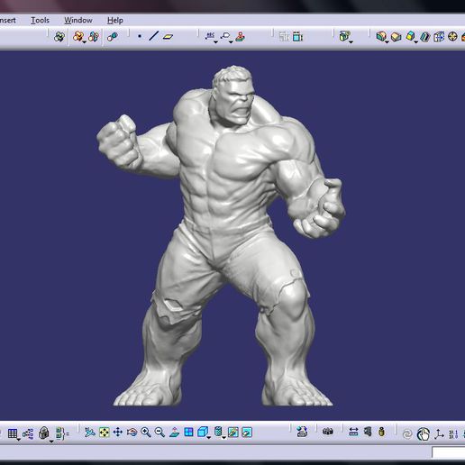 hulk 3D print model - Mito3D