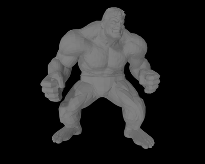 hulk meraviglia 3d print model - Mito3D