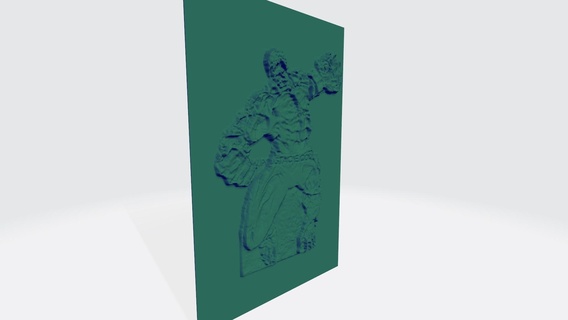 Hulk Wunder Super Held 3d print model - Mito3D