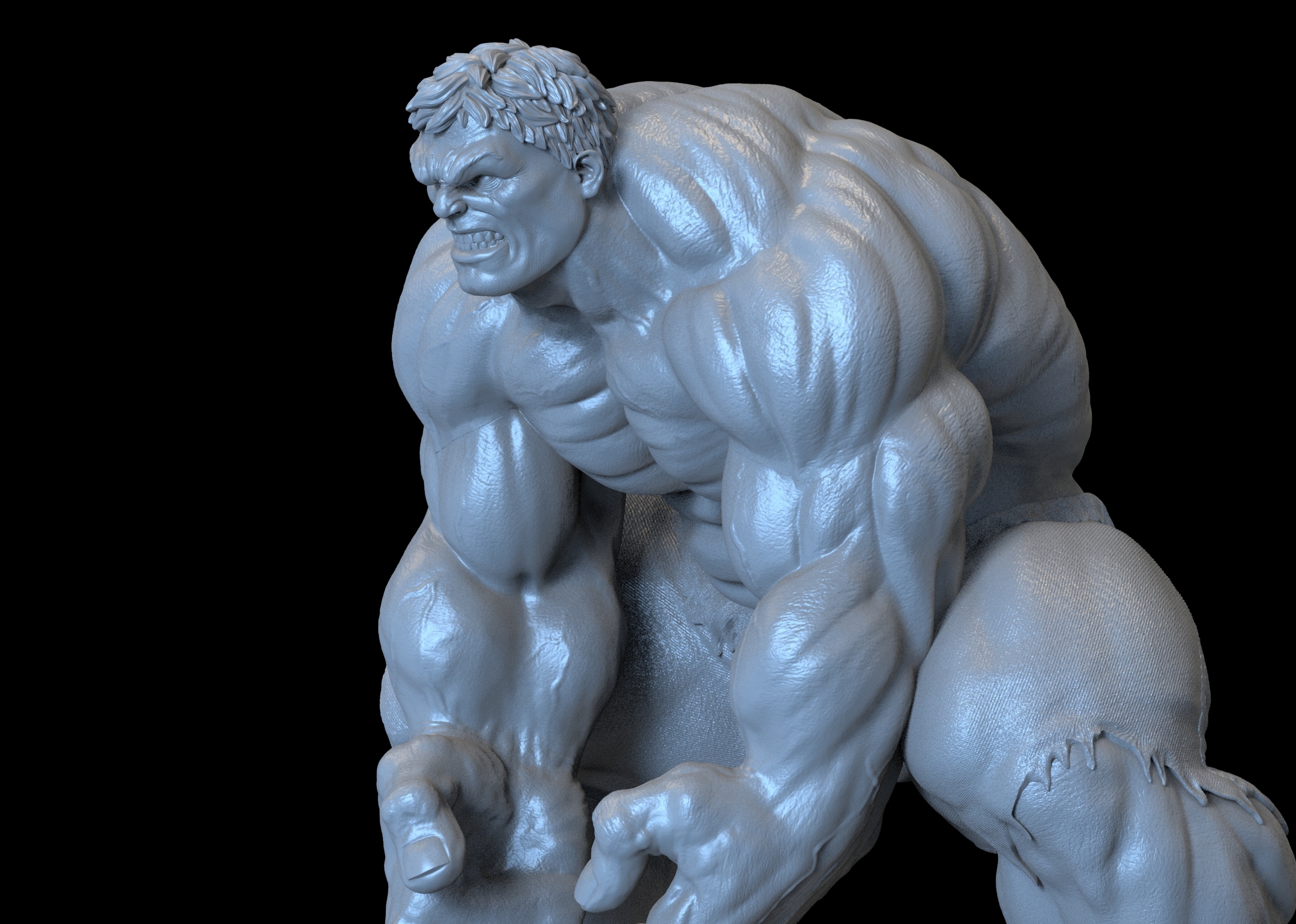 hulk 3D print model - Mito3D