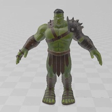 hulk Spiel 3d print model - Mito3D