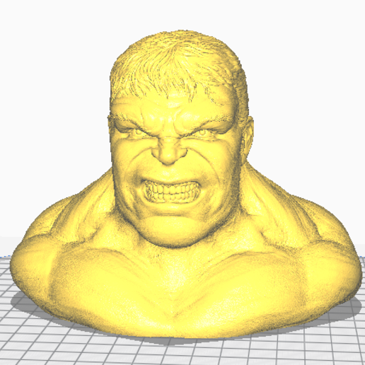hulk art 3D print model - Mito3D