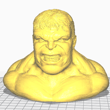 hulk art 3d print model - Mito3D