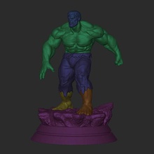 hulk 3 set head bucema john byrne art marvel superhero 3d print model - Mito3D