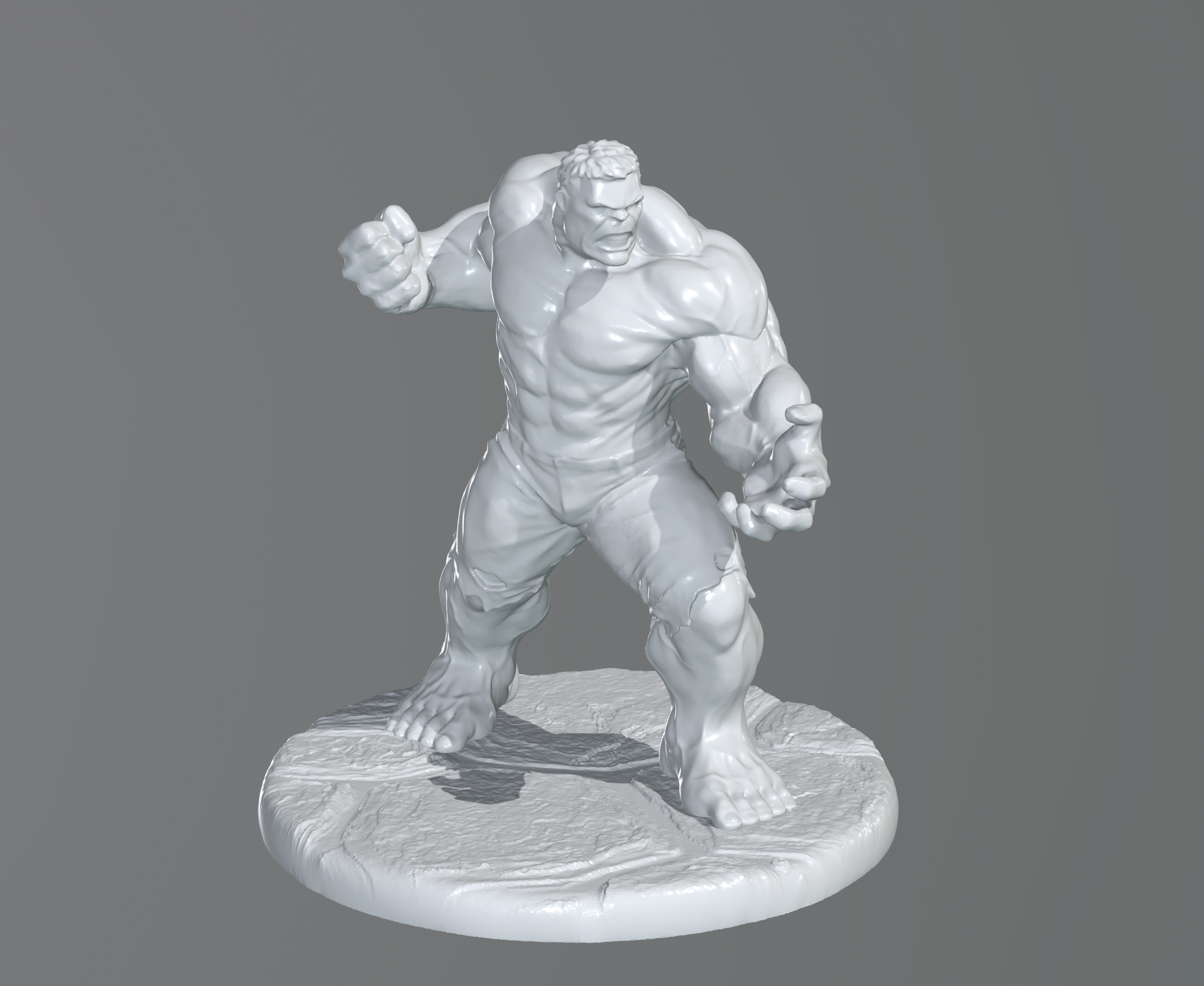 Hulk 3d Datei stl Modell drucken 3D print model - Mito3D