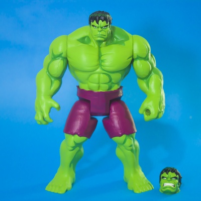 hulk animato serie gioco meraviglia ghiottone uomo ragno strano wanda profesor x xavier ferro 3d print model - Mito3D