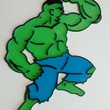 hulk kek topper ev avengers kahraman oyuncak 3d print model - Mito3D