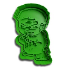 Hulk Chibi kurabiye kesici kesme inanılmaz Holk halka hayret 3d print model - Mito3D