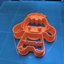 hulk biscotto taglierina meraviglia stencil cottura 3d print model - Mito3D