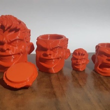 hulk cup 3d print model - Mito3D