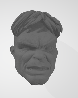 Hulk baş Demir adam diyorama 1 12 aksiyon şekil destek hayret efsaneler mafex Mezco 3d print model - Mito3D