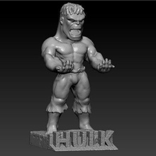 Hulk Jostin ayakta durmak işitme AIDS 3d print model - Mito3D