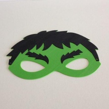 hulk máscara de la juego marvel cosplay 3d print model - Mito3D
