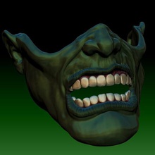 Hulk Maske Wunder unglaublich 3d print model - Mito3D