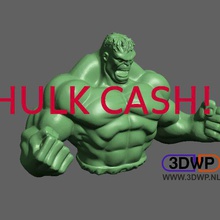 hulk salvadanaio casa einscan einscan-s la marvel comics meshmixer soldi scatola di denaro piggybank shining3d i contenitori 3d print model - Mito3D