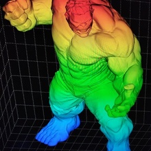 hulk ridimensionabile 19 parti gioco arte 3d elegante Halloween gadget meraviglia eroes 3d print model - Mito3D