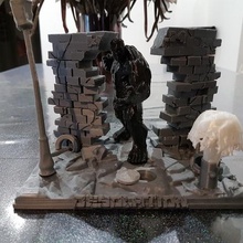 hulk cena de desolação a arte cenário 3d print model - Mito3D