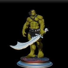 hulk skaar verschiedene comics venom batman juggernaut spiderman dc marvel 3d print model - Mito3D