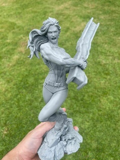 casco estatua 3d print model - Mito3D