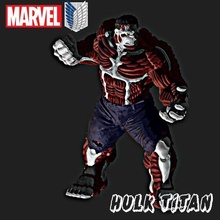 hulk titã maravilha aot ataque on colossal shingeki Kyojin vingadores músculo levi gigante stl 3dprint 3d impressão Arquivo raro 3d print model - Mito3D