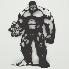 Hulk duvar Sanat 3d print model - Mito3D