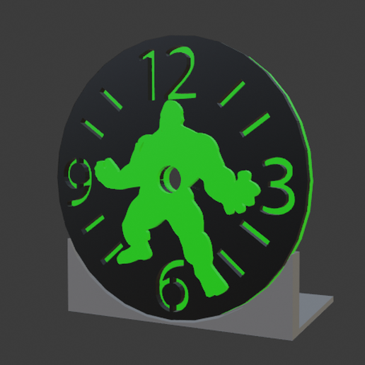 hulk watch marvel 3D print model - Mito3D