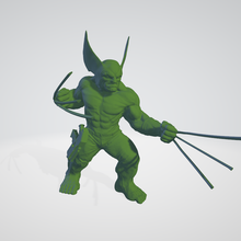 hulk wolverine crossover logan marvel print 3d print model - Mito3D