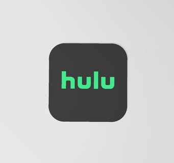 Hulu logo film yayın Akışı yedek kulübesi filmler tv gösterir sinema 3d print model - Mito3D