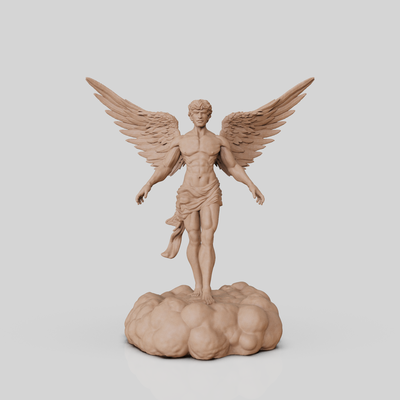 insan melek sanat engel tanrı melekler ingilizce kanatlar of harika 3d print model - Mito3D